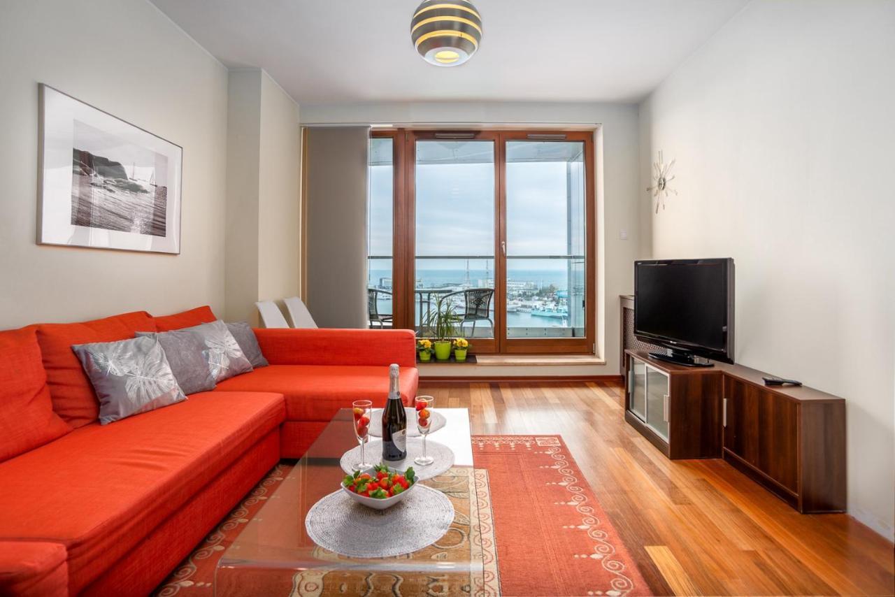 Sea Towers "Sweet Dream" Apartment Gdynia Bagian luar foto